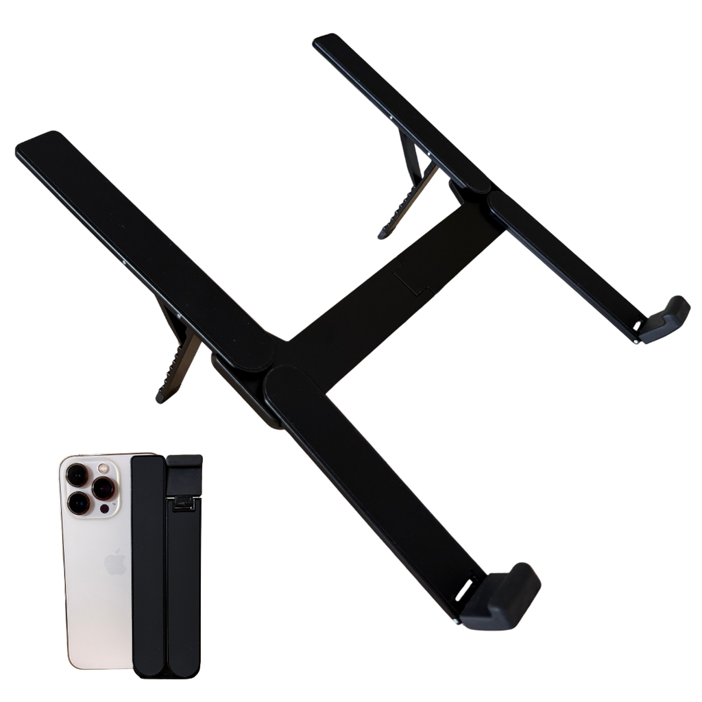 Soporte Plegable y Ajustable para Notebook y Tablet