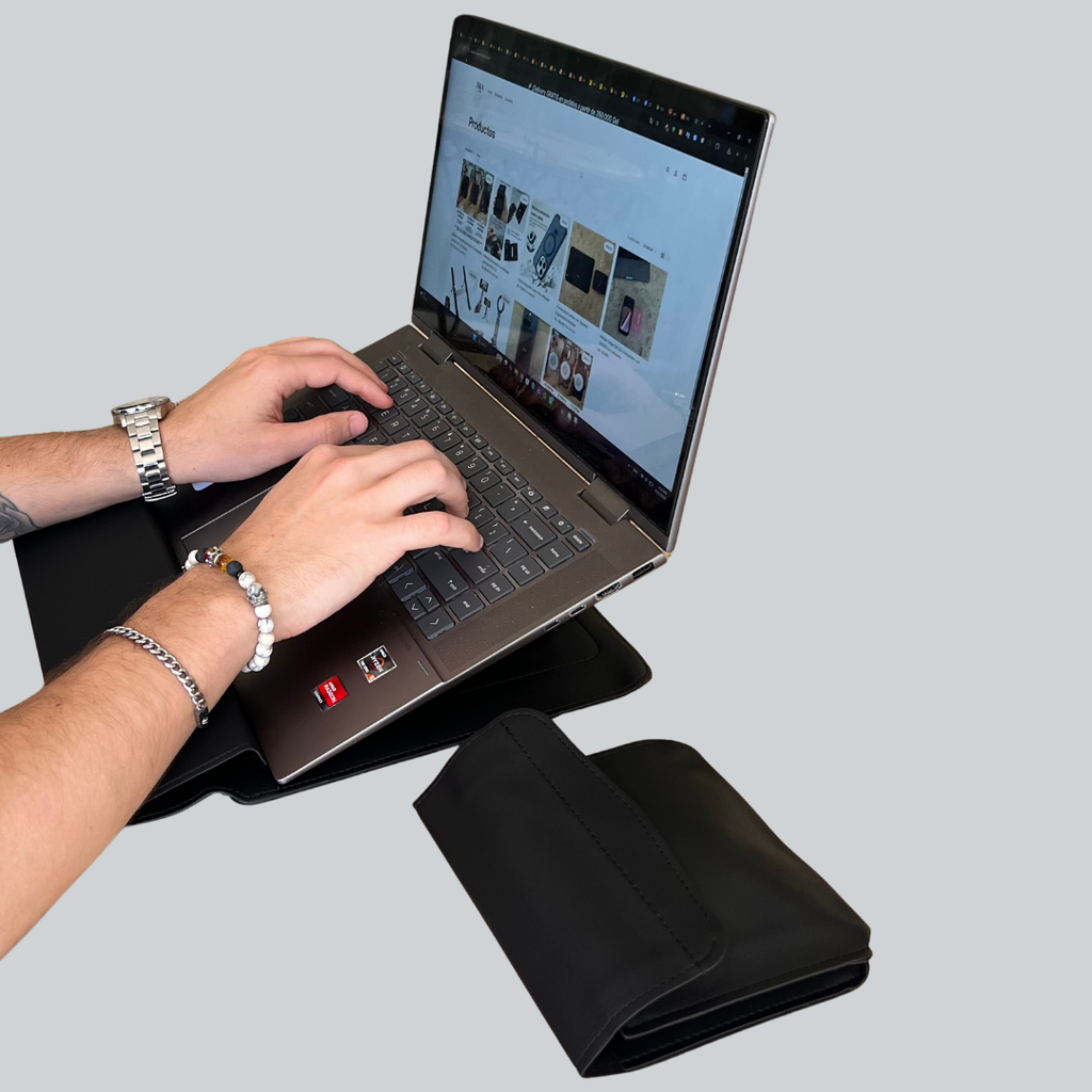 Funda para Laptop con Soporte Ergonómico Invisible