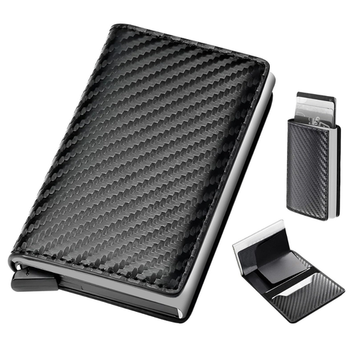 Billetera minimalista con bloqueo antirrobo RFID