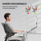 Soporte Plegable y Ajustable para Notebook y Tablet
