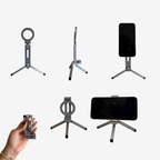 Soporte y Trípode Magnético - Compatible con Todo Celular