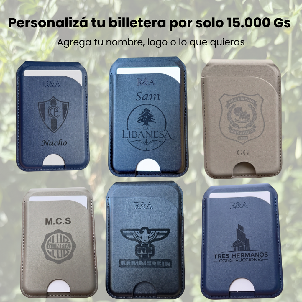 Billetera Magnética premium (Compatible con IPhone y Android)