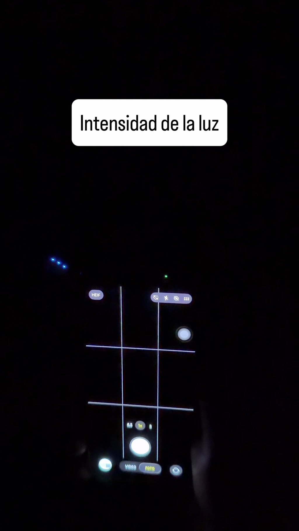 TELESIN C03 Aro de Luz Magnético 360° + Espejo (Compatible con Iphone y Android)
